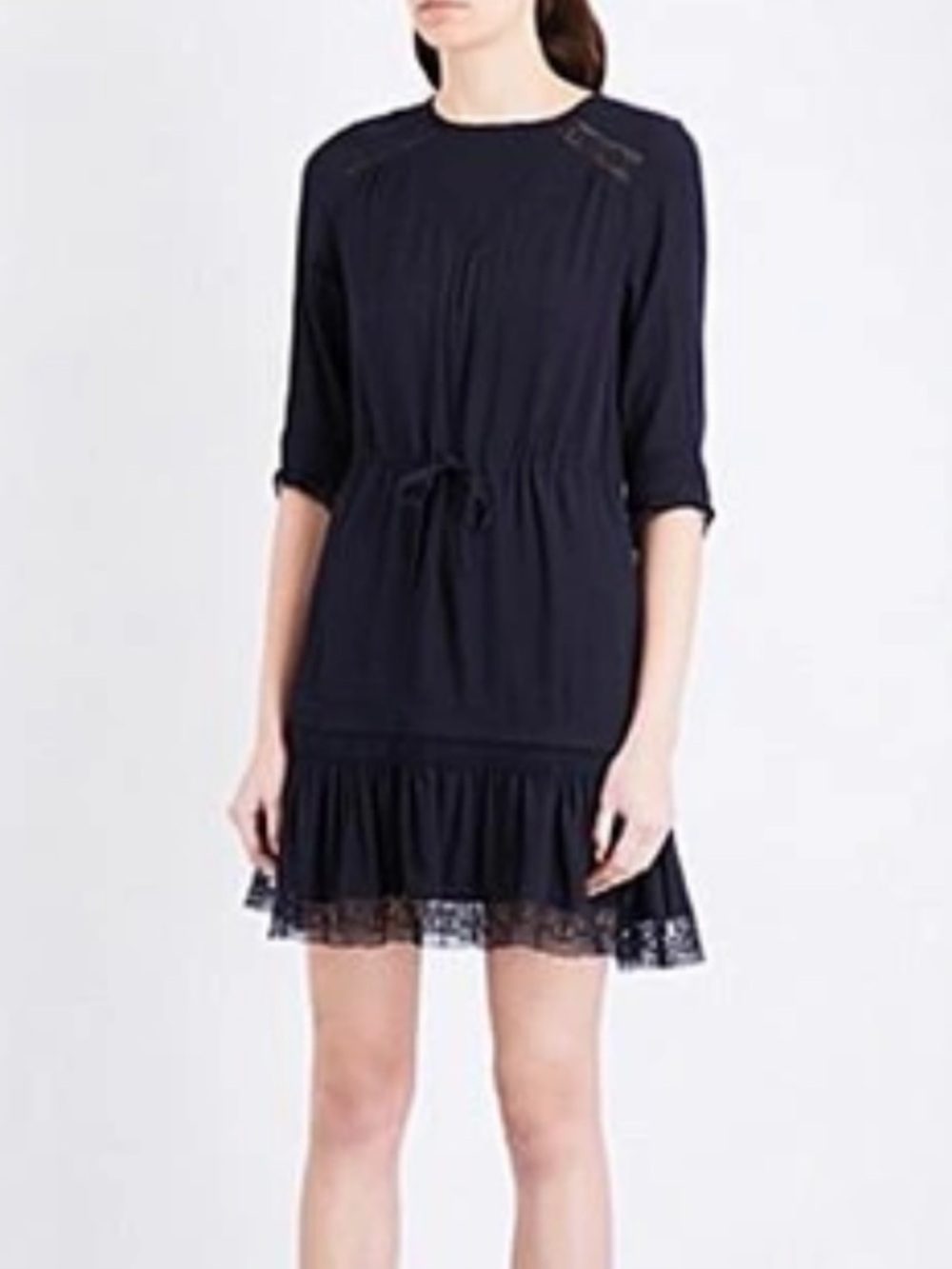 Maje Ronsard Crepe Mini Dress Small